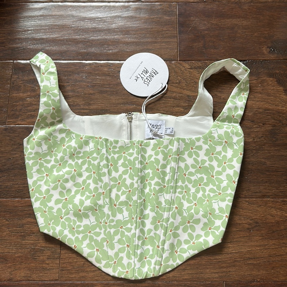 princess polly bustier top! new with tags!